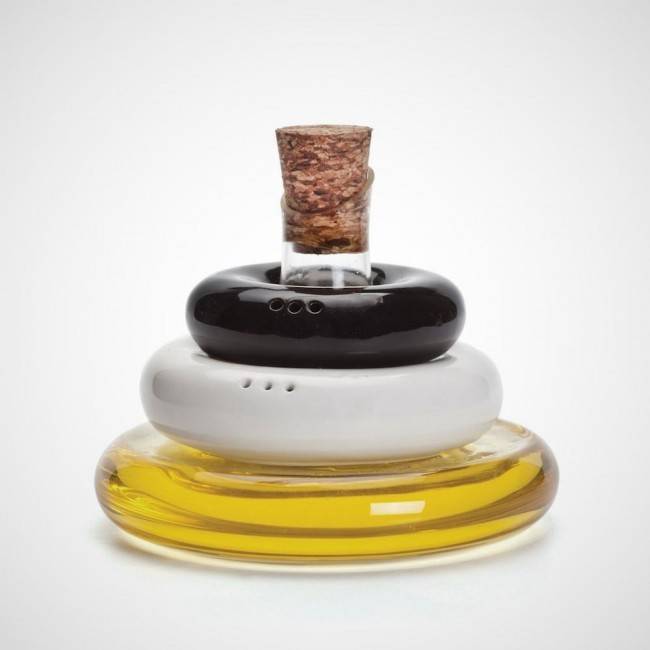 Набор ёмкостей для соли, перца и масла Peleg Design Table Set