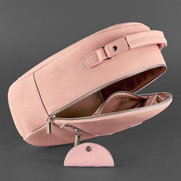 Рюкзак зі шкіри BlankNote міні Барбі