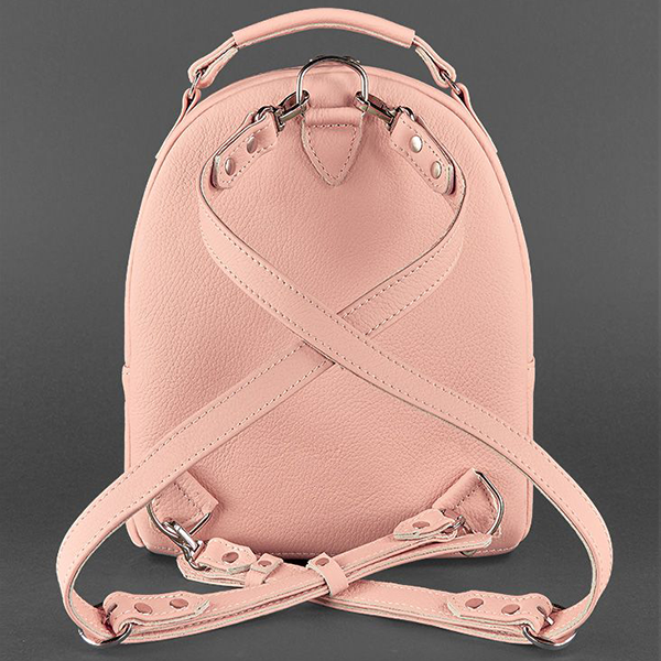 Рюкзак зі шкіри BlankNote міні Барбі