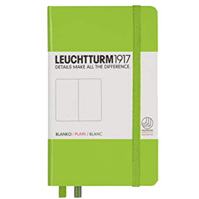 Блокнот Leuchtturm1917 Карманный Лайм Чистые листы (338740)