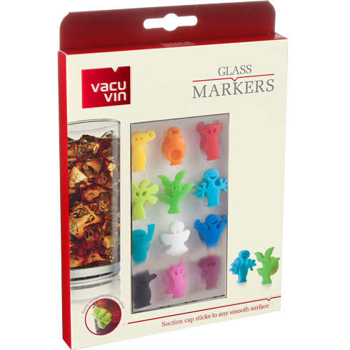 Маркеры для стаканов Vacu Vin 12 шт