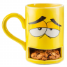 Чашка с отделением для печенья Donkey Monster Cookie Cup Желтая