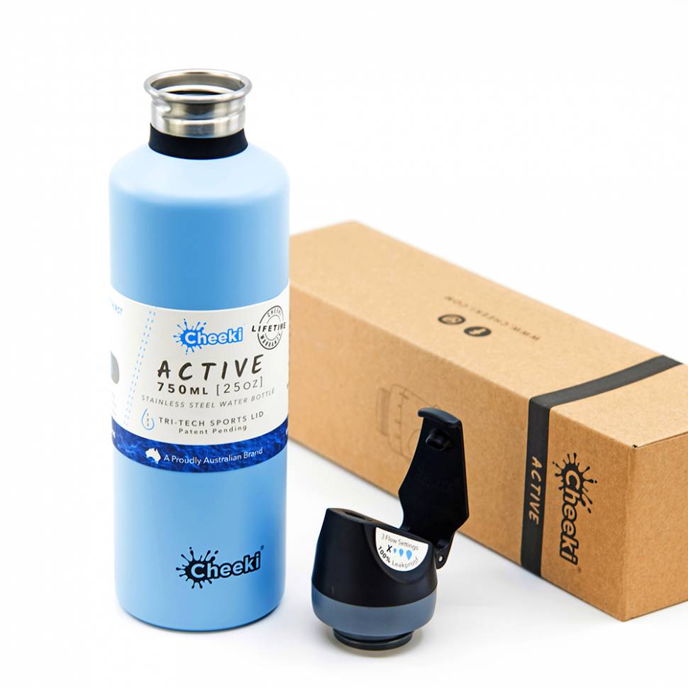 Спортивная бутылка для воды Cheeki Single Wall Active 750 ml Surf