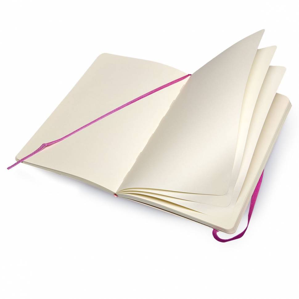 Середній блокнот Moleskine Classic М'яка обкладинка Рожевий Чисті аркуші