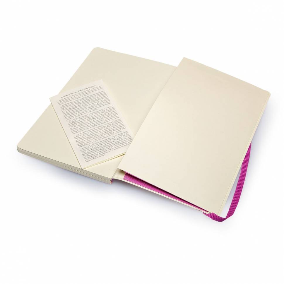 Середній блокнот Moleskine Classic М'яка обкладинка Рожевий Чисті аркуші