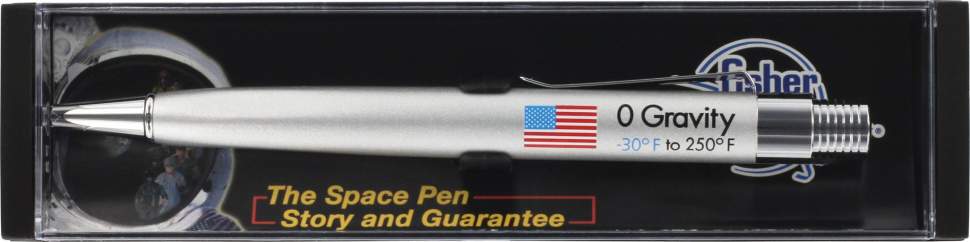 Ручка Fisher Space Pen Нулевая Гравитация Серебро