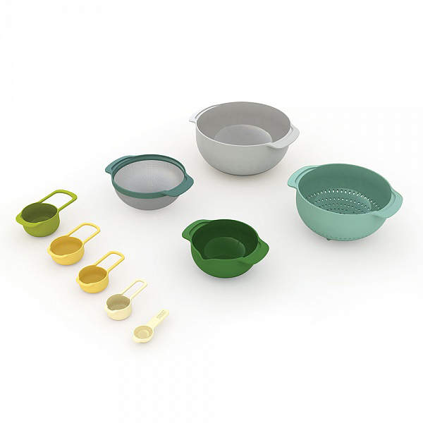 Набір Кухонних Мисок Joseph Joseph Nest Plus 9 одиниць