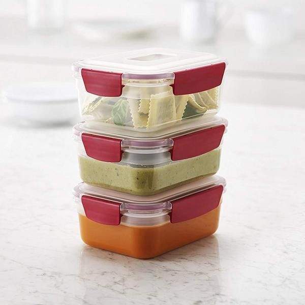 Набор Пищевых Контейнеров Joseph Joseph Nest Прозрачные 3 шт