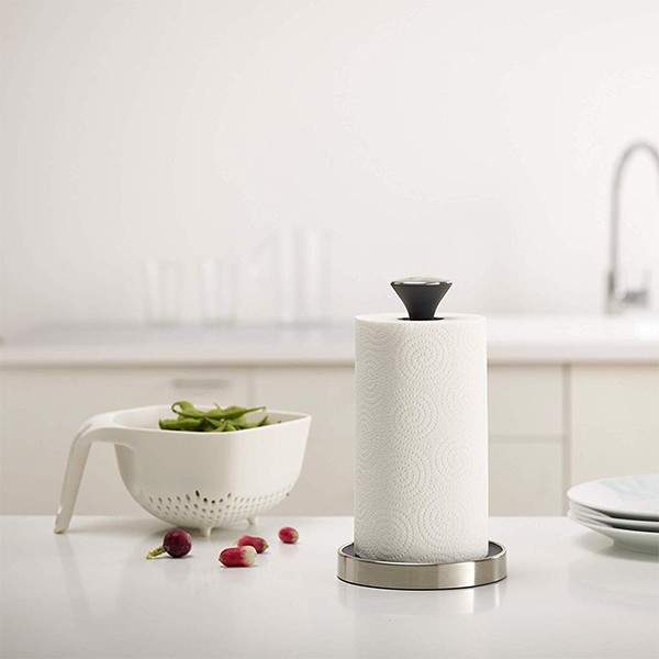 Тримач для Паперових Полотенец Joseph Joseph Push and Tear Чорний