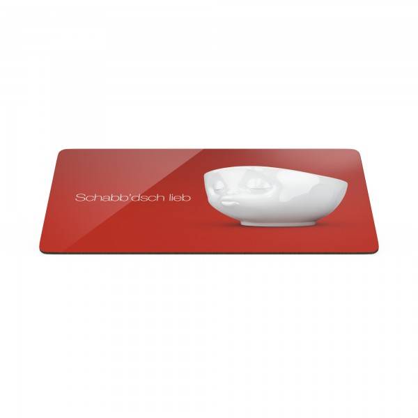 Разделочная доска Tassen Crush on you 23х14 см Красная