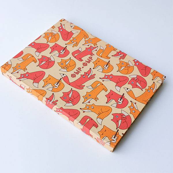 Скетчбук в твердой обложке Jotter Фыр-фыр