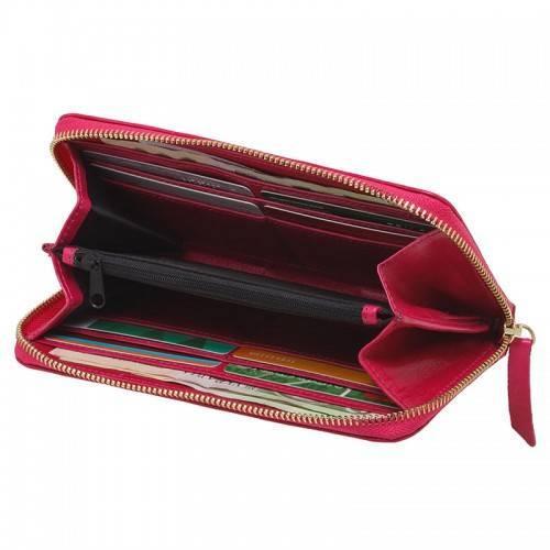 Кошелек Black Brier на молнии WW1 Pink