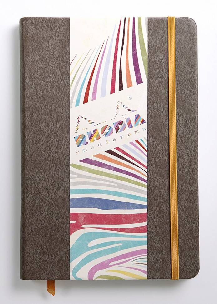 Блокнот Rhodia Rhodiarama коричневый А5 в линию