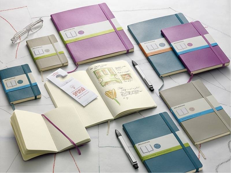 Середній блокнот Moleskine Classic М'яка обкладинка Рожевий Точка