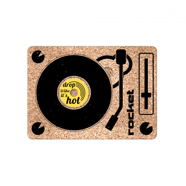 Поднос-подставка под горячее Rocketdesign DJ Three Vet