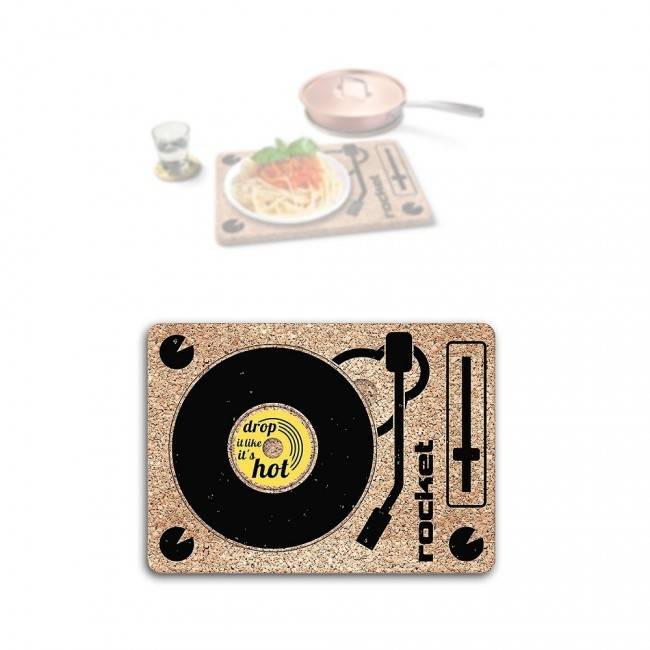 Поднос-подставка под горячее Rocketdesign DJ Three Vet