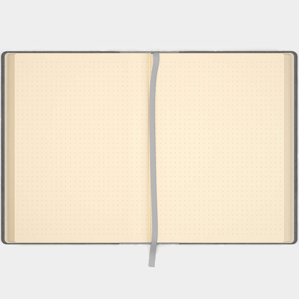 Блокнот з екокожі Professional A5 Чорний /Рожевий