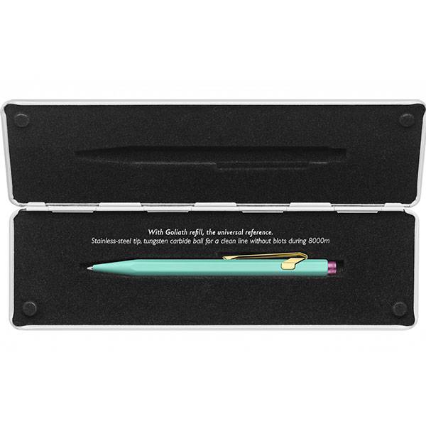 Ручка Caran d'Ache 849 Claim Your Style Бирюзовая + box