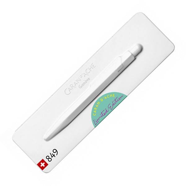 Ручка Caran d'Ache 849 Claim Your Style Бирюзовая + box