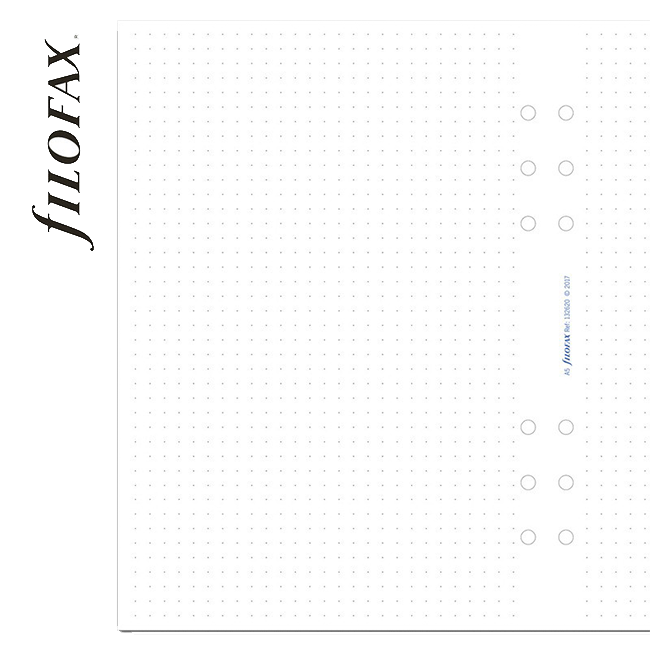 Бланки Filofax Pocket White Точка (132561)