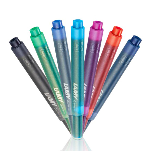 Картриджи Lamy T10 с чернилами для перьевых ручек Lamy 5 шт Красные