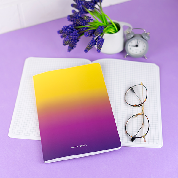 Тетрадь Daily Notes Gradient Клетка