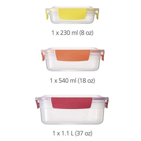 Набор Пищевых Контейнеров Joseph Joseph Nest 3 шт