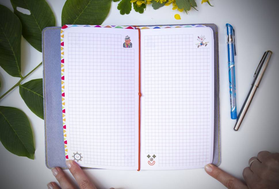 Блокнот Мидори Jungle Book Кремовый