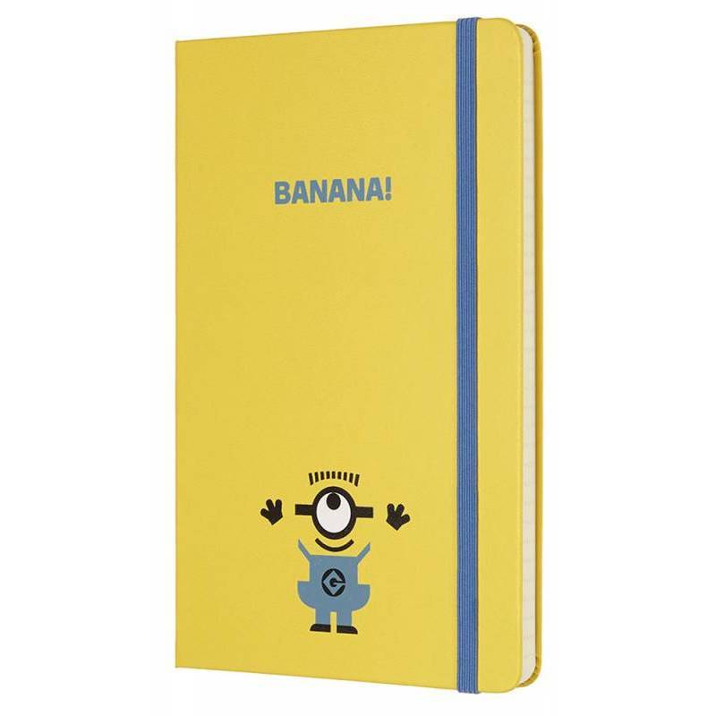 Записная книга Moleskine Minions средняя Линия Желтый