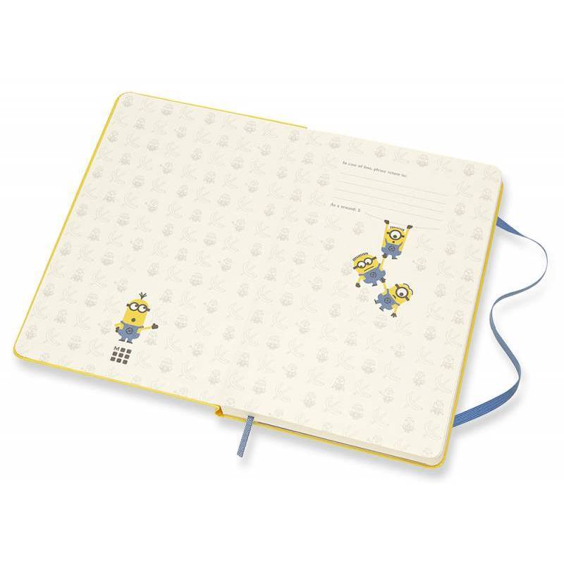 Записная книга Moleskine Minions средняя Линия Желтый