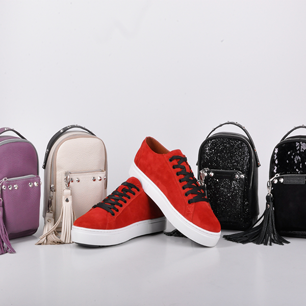 Замшевые кеды Jizuz Classic Red