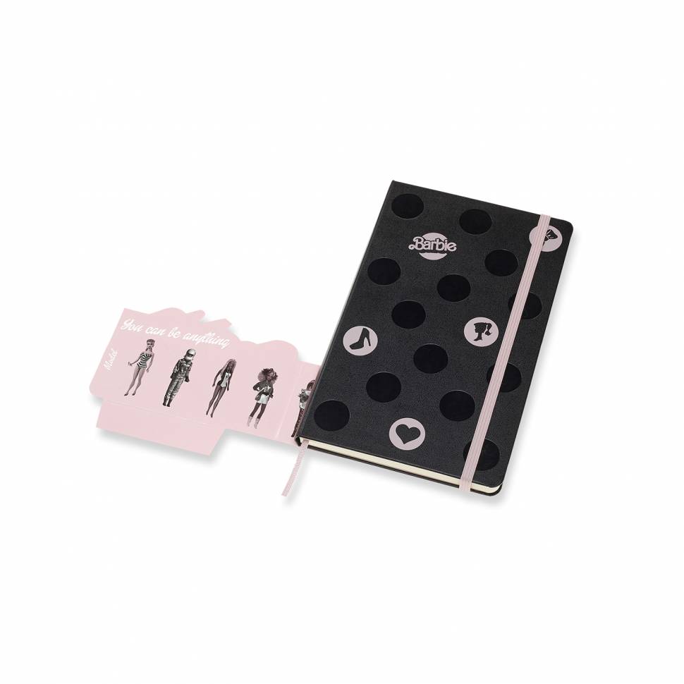 Середній блокнот Moleskine Barbie Тверда обкладинка Лінія