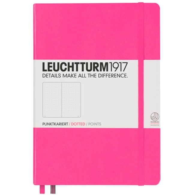 Блокнот Leuchtturm1917 Средний Розовый (new) Точка (348111)