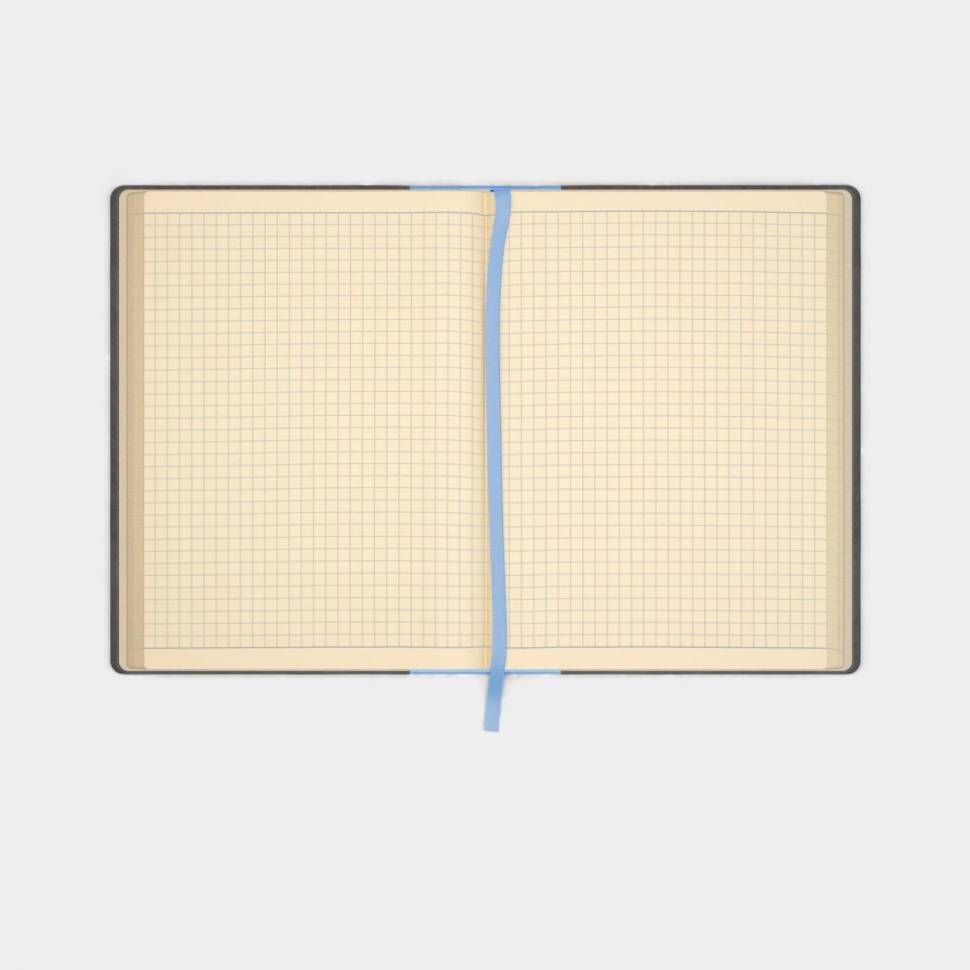 Блокнот з екокожі Professional A5 Чорний /Зелений