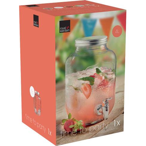 Лимонадница Libbey Time To Party 4 л (992175)