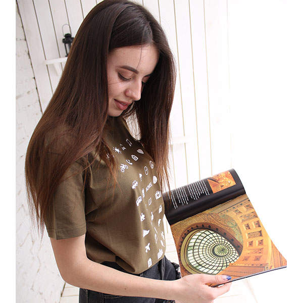 Футболка унисекс Novel Travel Хаки