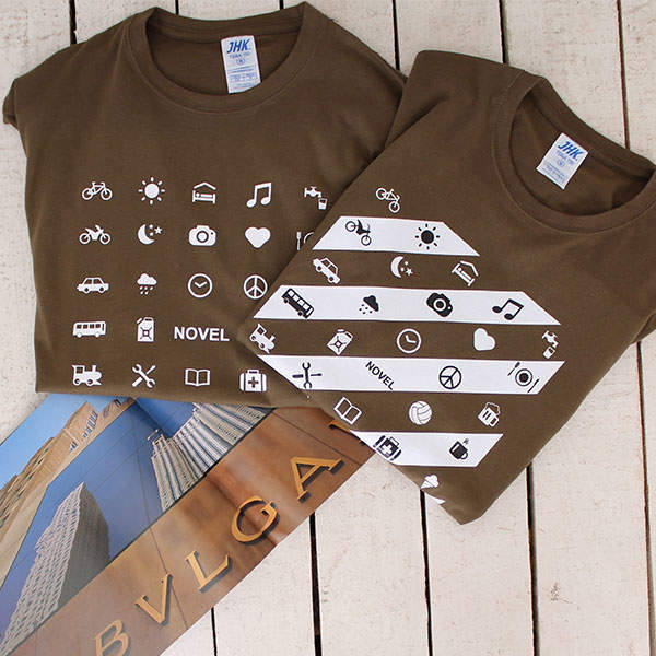 Футболка унисекс Novel Travel Хаки