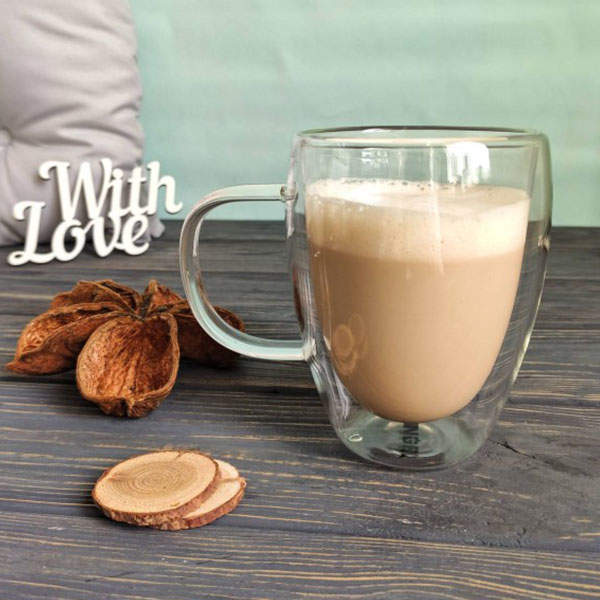 Чашка з подвійними стінками Double 350 мл