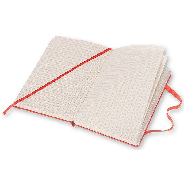 Кишеньковий блокнот Moleskine Classic Клітка Помаранчевий