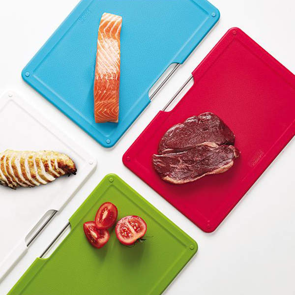 Набір обробних дощок Joseph Joseph Folio 4 шт Сріблястий