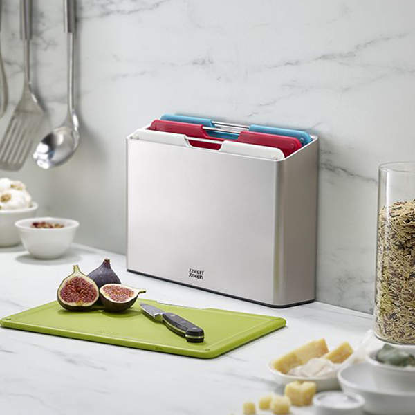 Набір обробних дощок Joseph Joseph Folio 4 шт Сріблястий