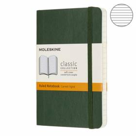 Блокнот Moleskine Classic Кишеньковий Лінія Миртовий Зелений М&#39;який