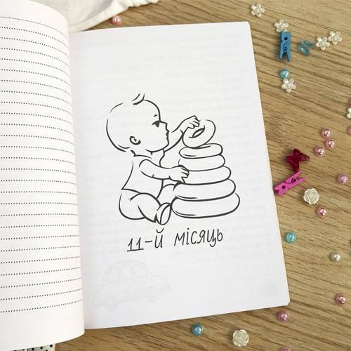 Блокнот для будущей мамы "Мамины секретики" Бирюза