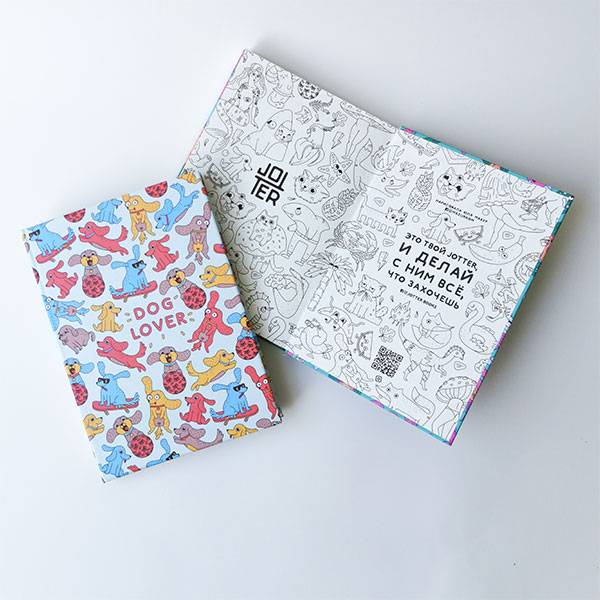 Скетчбук в твердой обложке Jotter Dog Lover