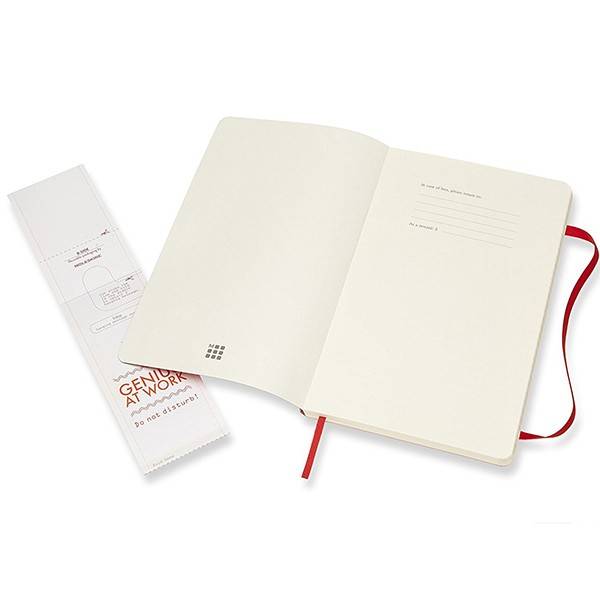 Середній блокнот Moleskine Classic М'яка обкладинка Червоний Чисті аркуші
