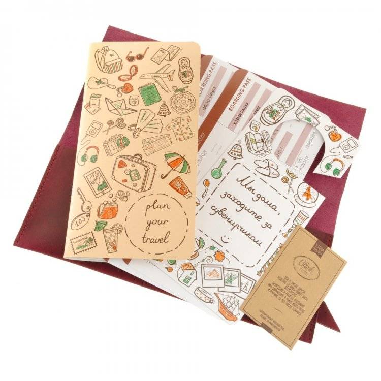 Шкіряний дорожній кейс BlankNote Виноград