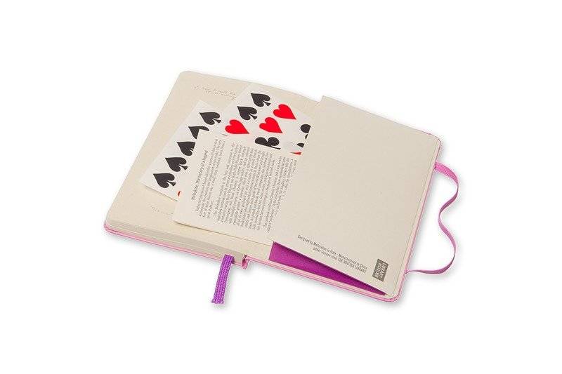 Карманный блокнот Moleskine Alice's Adventures in Wonderland Линия Твердая обложка