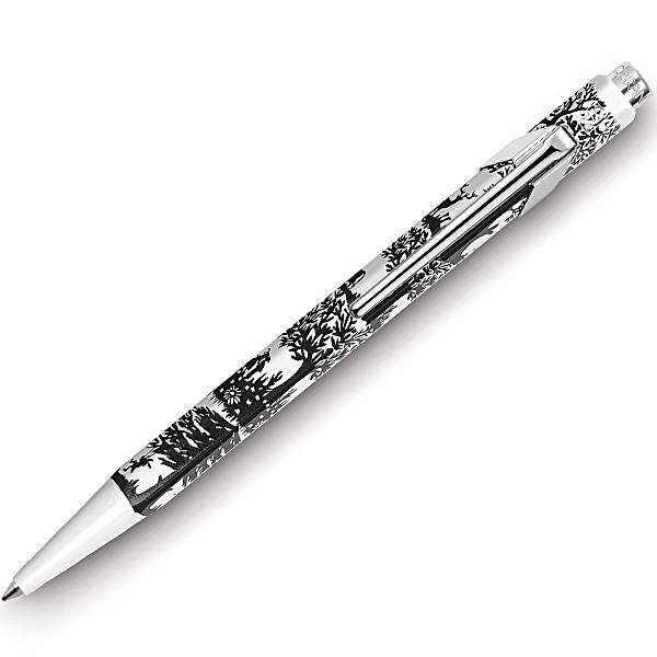 Ручка Caran d'Ache 849 Totally Swiss Cut up Paper + подарочный футляр