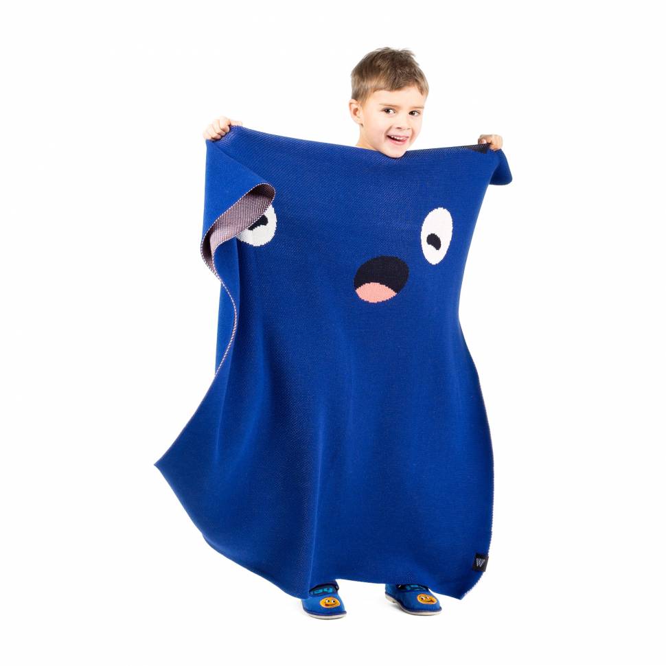 Плед из хлопка Woolkrafts Sleepy 140х100 см