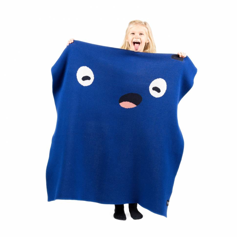 Плед из хлопка Woolkrafts Sleepy 140х100 см